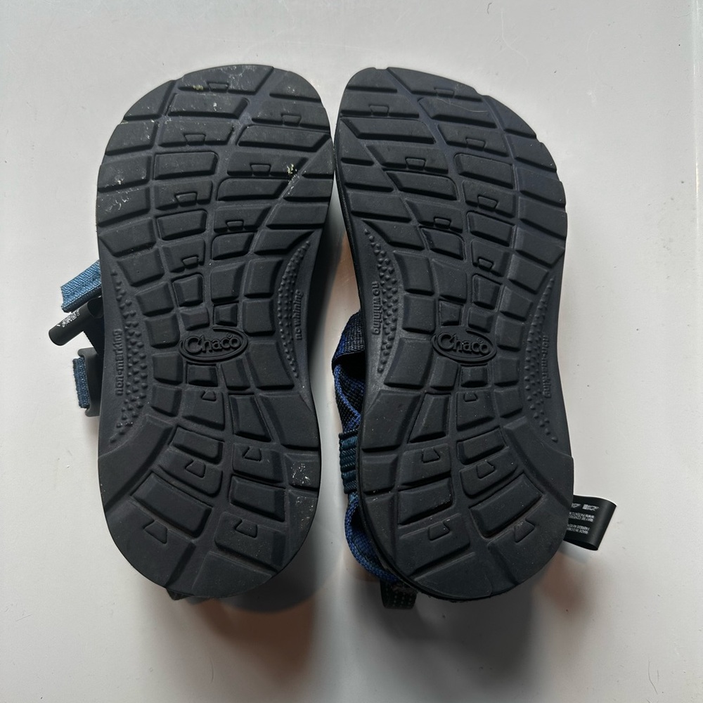 Chaco Kids Sandals - Blue and Black Size 13 - Picture 2 of 3